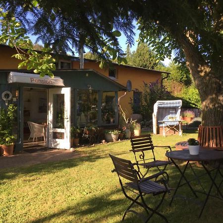 Pension Am Hochufer Lohme Exterior foto