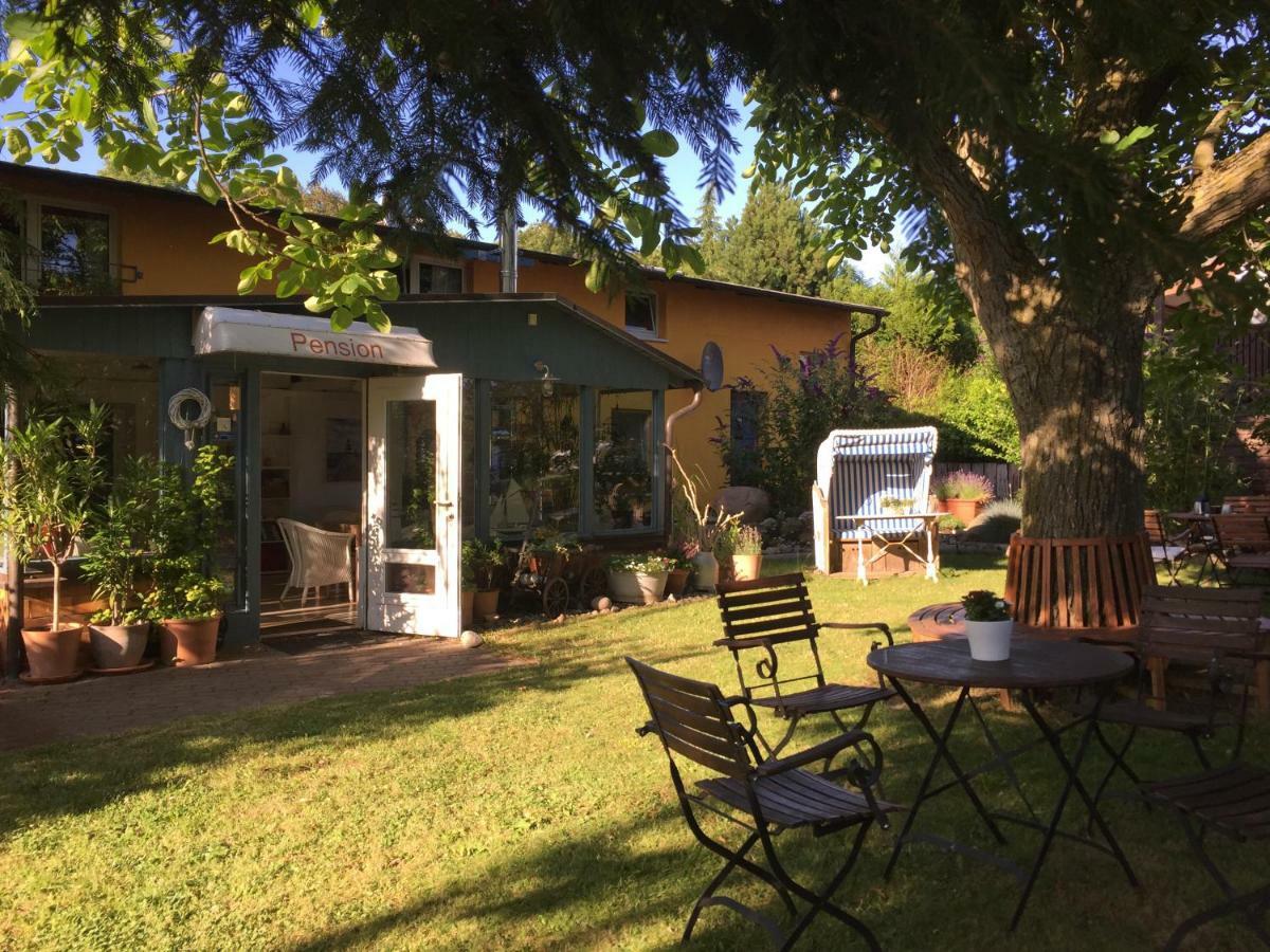 Pension Am Hochufer Lohme Exterior foto